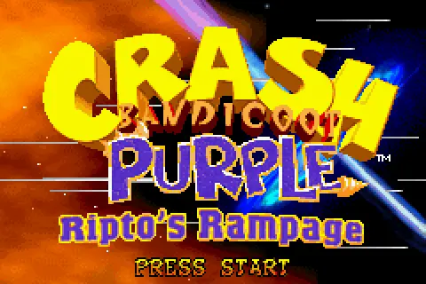 2 in 1 crash bandicoot purple ripto s rampage spyro orange the cortex conspiracy u independent