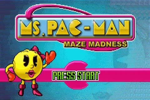 2 in 1 ms pac man maze madness pac man world u sir vg