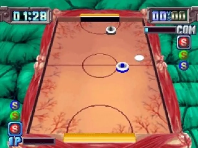 air hockey