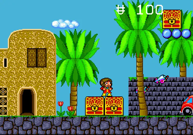 alex kidd in the enchanted castle europe