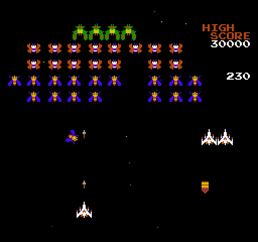 galaga japan