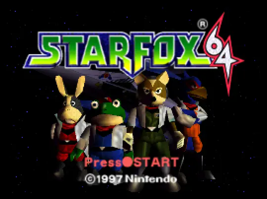 star fox 64 usa