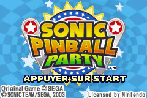 2 in 1 sonic pinball party sonic battle e rising sun