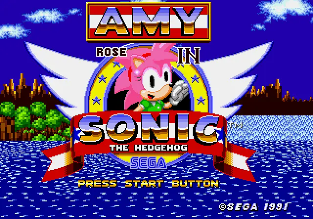 amy rose in sonic the hedgehog