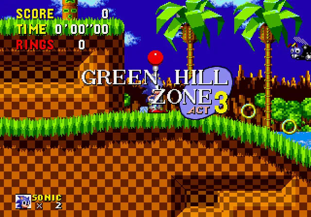 an ordinary sonic