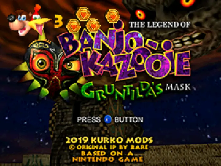 banjo kazooie gruntildas mask