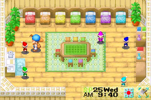 harvest moon friends of mineral town e gba