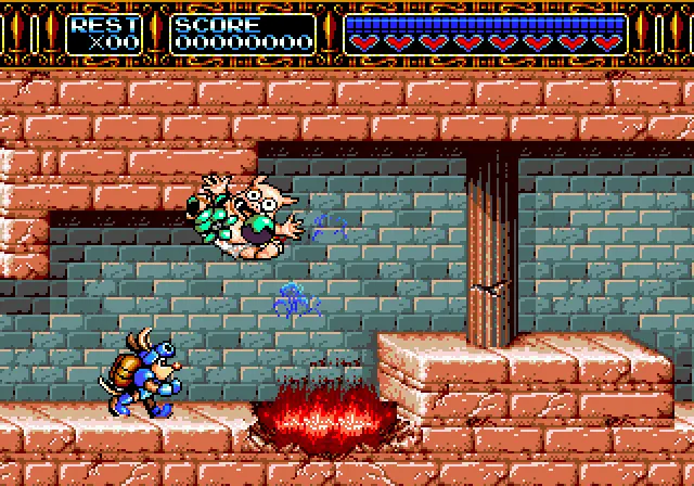 rocket knight adventures usa