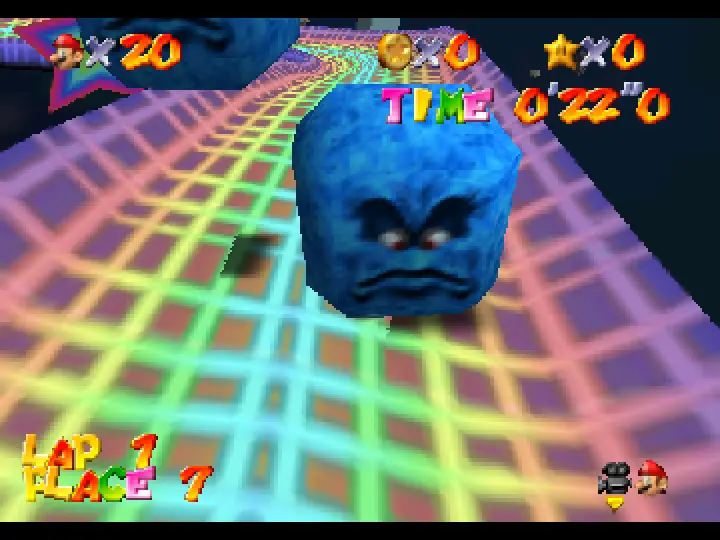 super mario 64 racing