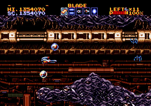 thunder force iv japan