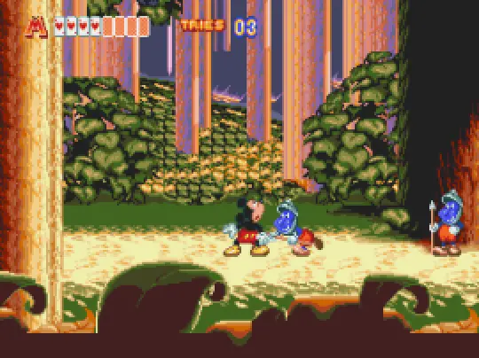 world of illusion starring mickey mouse and donald duck usa