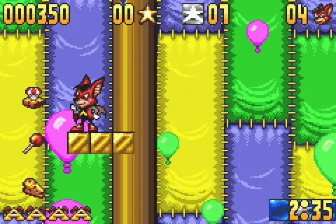 aero the acro bat rascal rival revenge u mode7