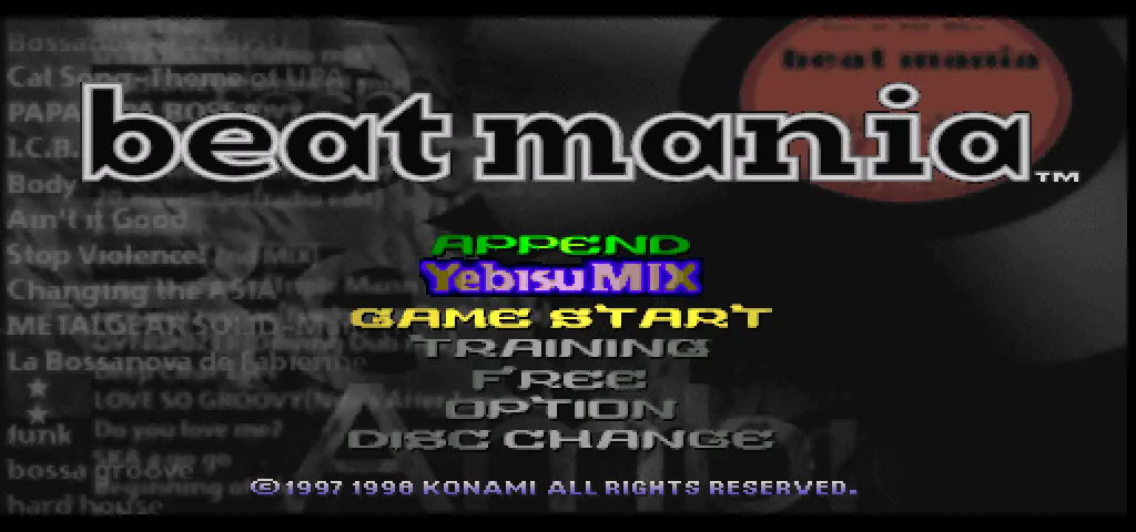 beatmania japan