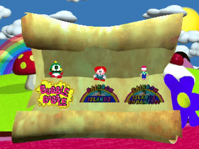 bubble bobble also featuring rainbow islands