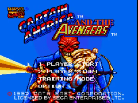 captain america and the avengers usa beta