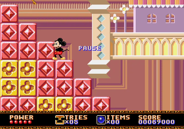 castle of illusion fushigi no oshiro daibouken japan