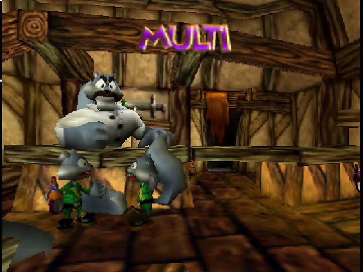 conkers bad fur day debug blue plant