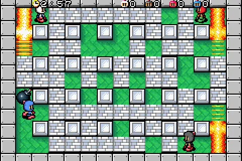 bomberman tournament u mode7
