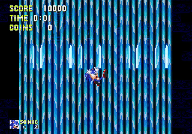 cursed sonic 3 and knuckles