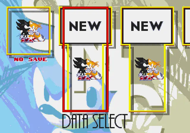 dark super sonic in sonic 3 knuckles