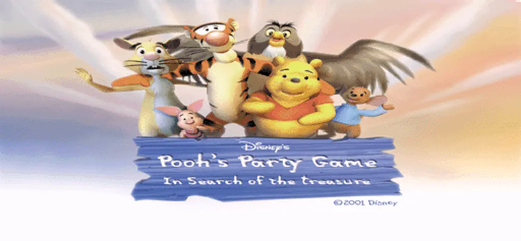 disneys poohs party game in search of the treasure usa