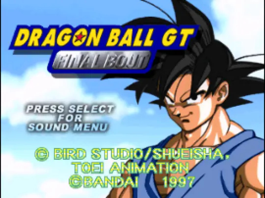dragon ball gt final bout